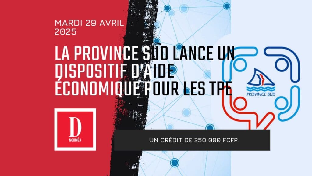 La province Sud lance un dispositif d&rsquo;aide économique pour relancer les TPE 