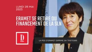 Eramet mise sur les partenariats internationaux, mais exprime sa tristesse