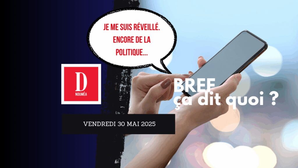 Je me suis réveillé. Encore de la politique…