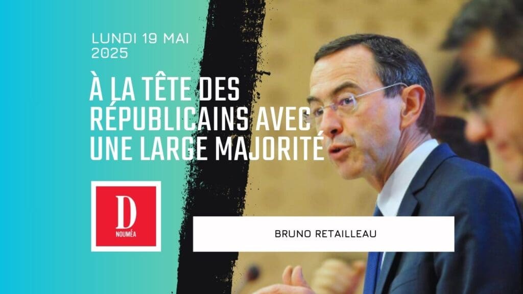 Bruno Retailleau élu à la tête des Républicains avec une large majorité