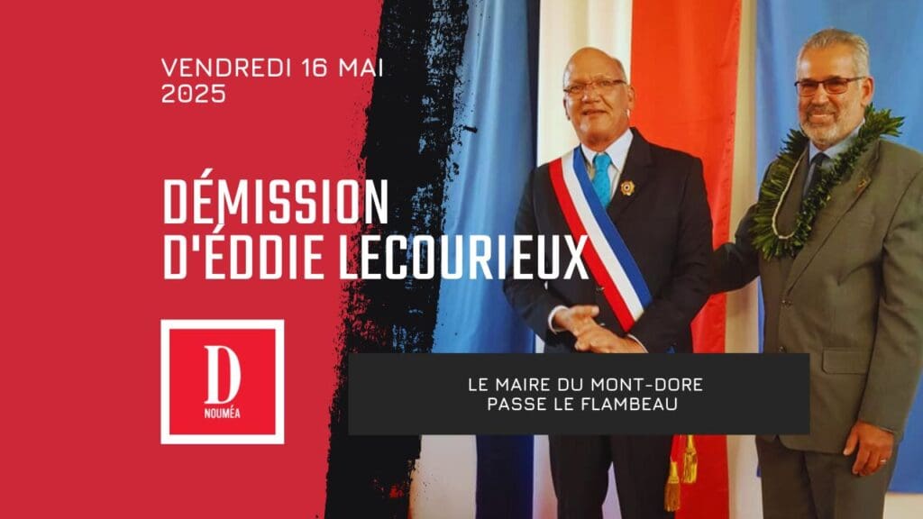 Démission d’Éddie Lecourieux : le maire du Mont-Dore passe le flambeau