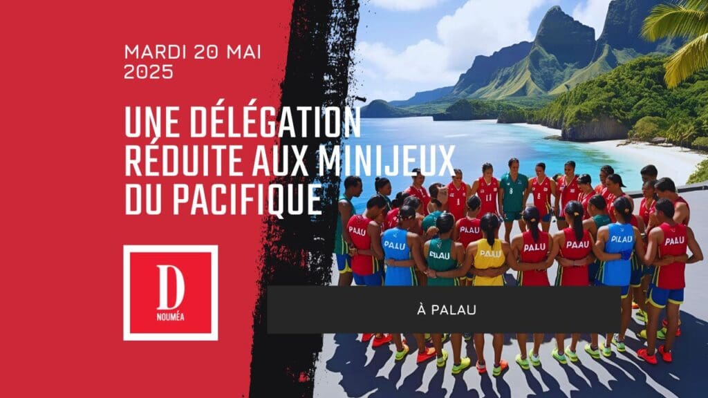 Une délégation réduite aux Minijeux du Pacifique à Palau