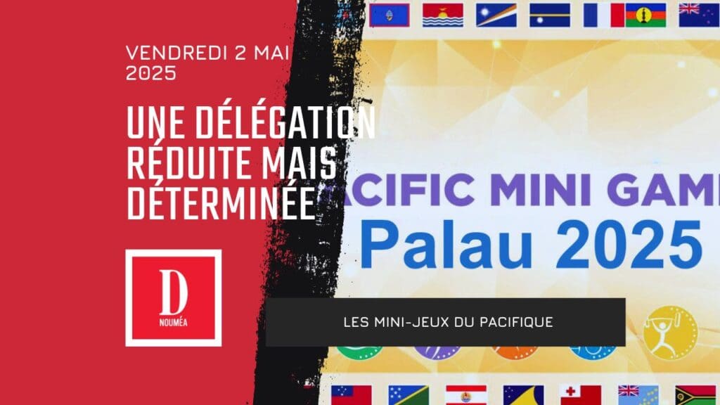 Une délégation réduite mais déterminée pour les Mini-Jeux du Pacifique