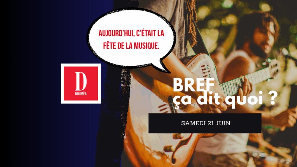 Aujourd’hui, c’était la fête de la musique.