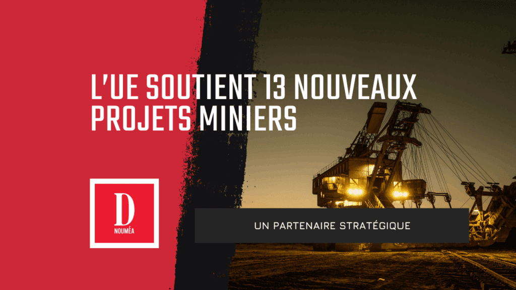 l’UE soutient 13 nouveaux projets miniers