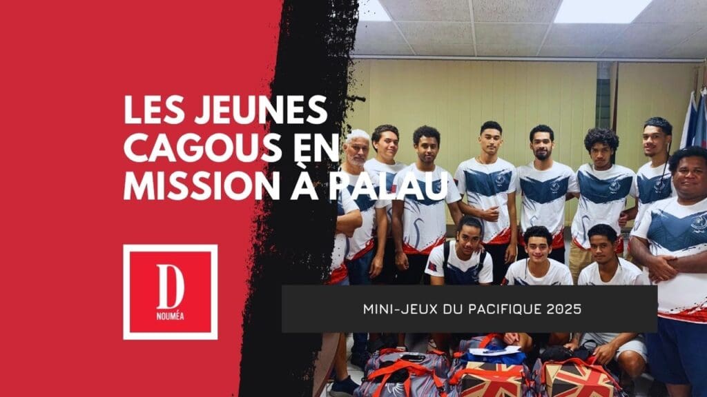 Les jeunes Cagous en mission à Palau