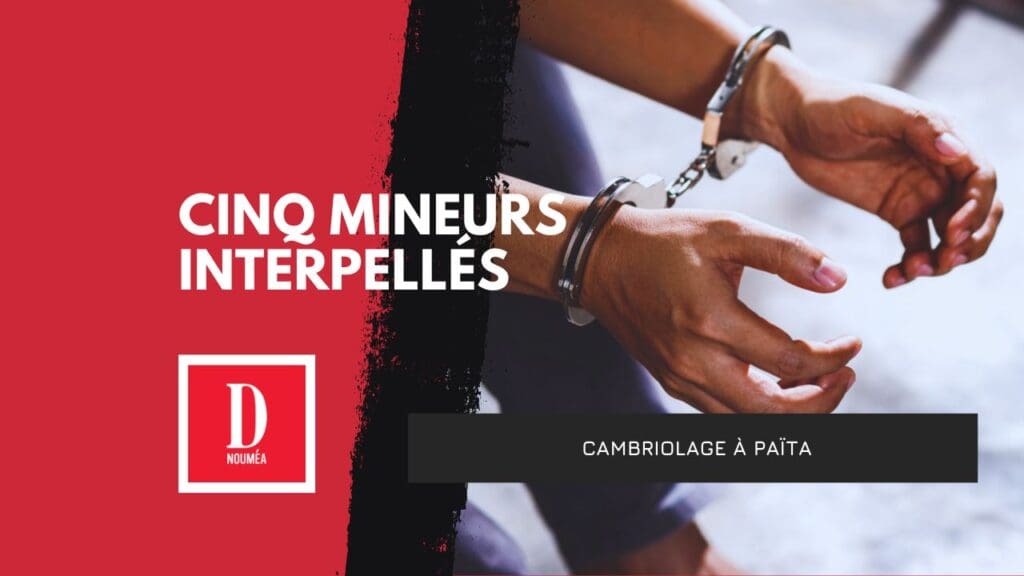 Cinq mineurs interpellés