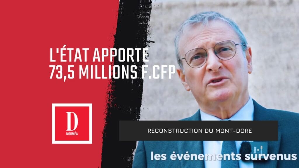 L&rsquo;État apporte 73,5 millions F.CFP