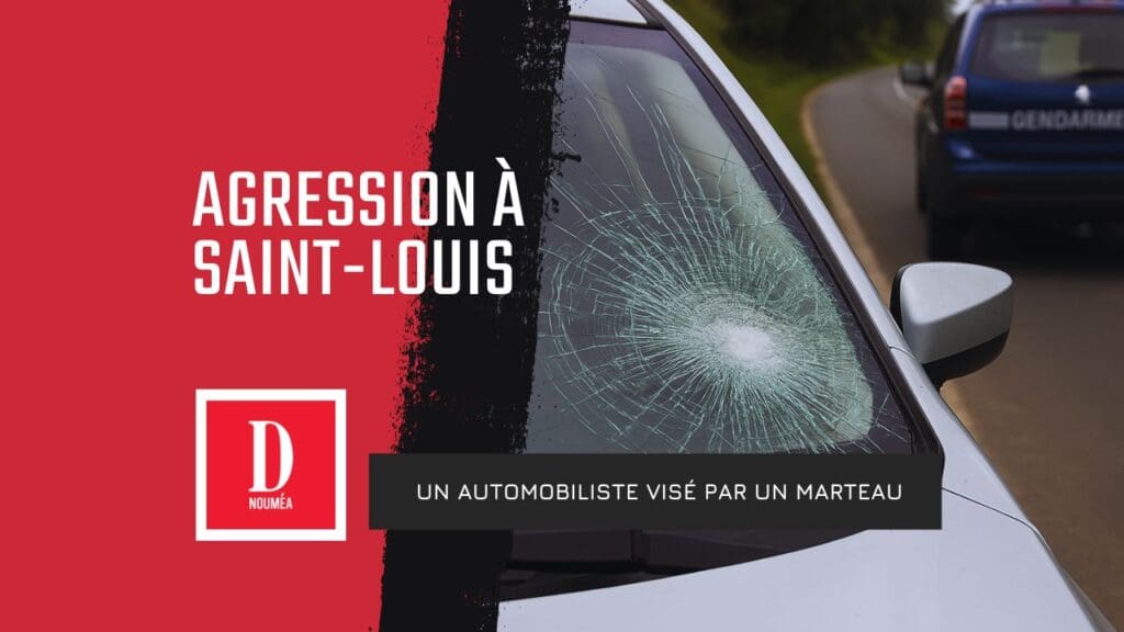 Agression à Saint-Louis : un automobiliste visé par un marteau