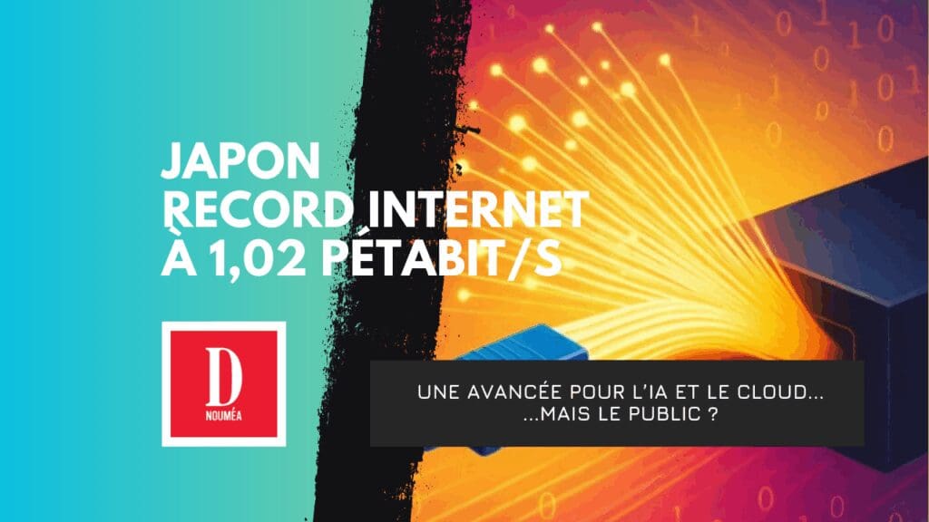 Japon : record Internet à 1,02 pétabit/s