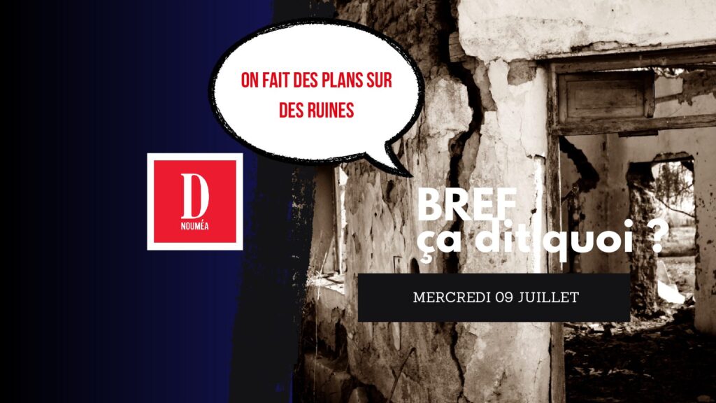 On fait des plans sur des ruines