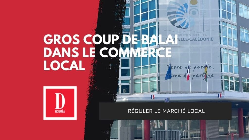 Gros coup de balai dans le commerce local