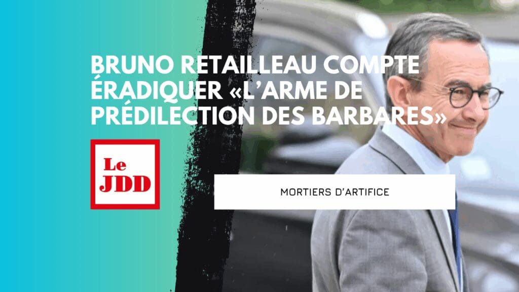 Mortiers d’artifice : Bruno Retailleau compte éradiquer «l’arme de prédilection des barbares»