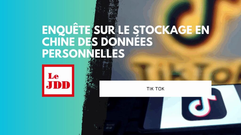 TikTok : stockage des données des utilisateurs européens