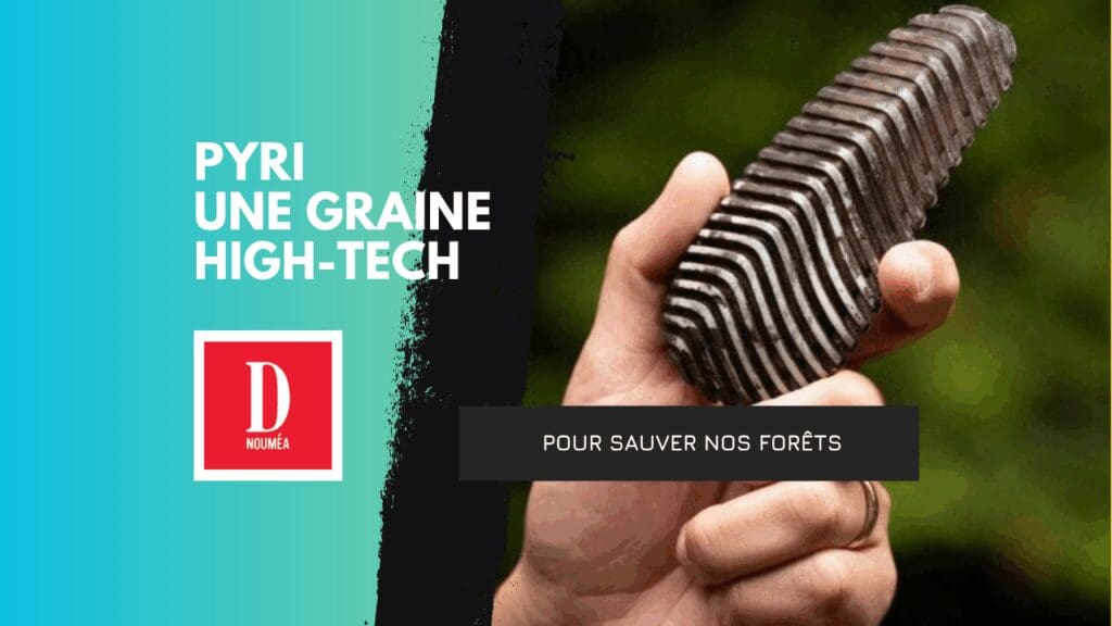 Pyri : une « pomme de pin » high-tech contre les feux de forêt