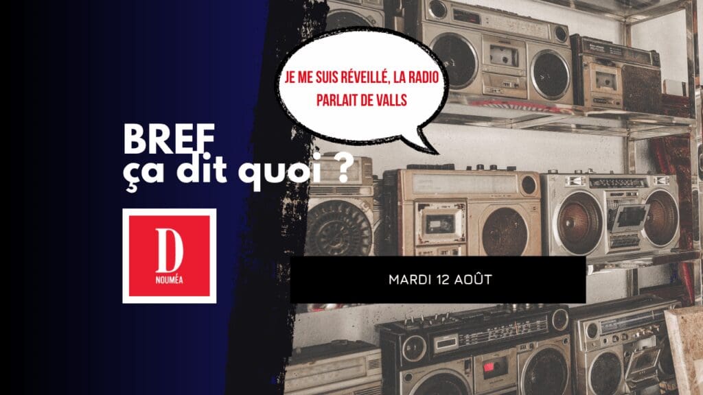 Je me suis réveillé, la radio parlait de Valls