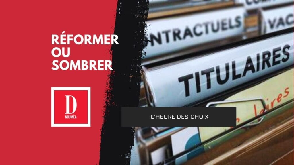 La Fédé bloque les réformes pour sauver le pays