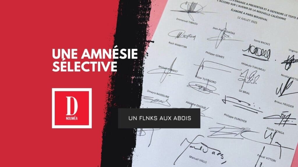 Le FLNKS nie l’évidence, les preuves accablent