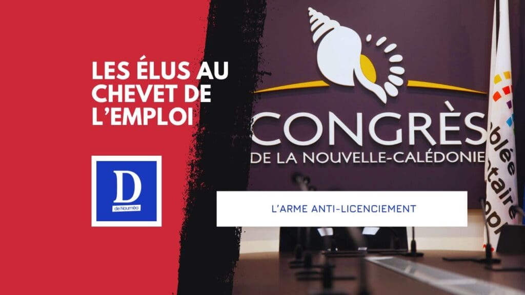 Un plan de soutien inédit pour préserver l’emploi en Calédonie