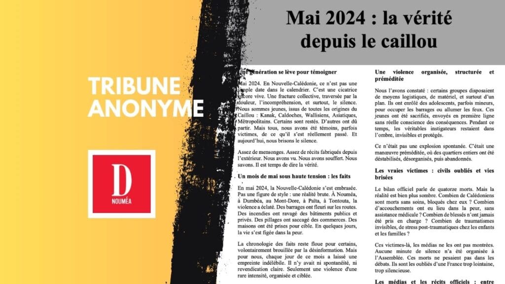 Une génération se lève pour témoigner