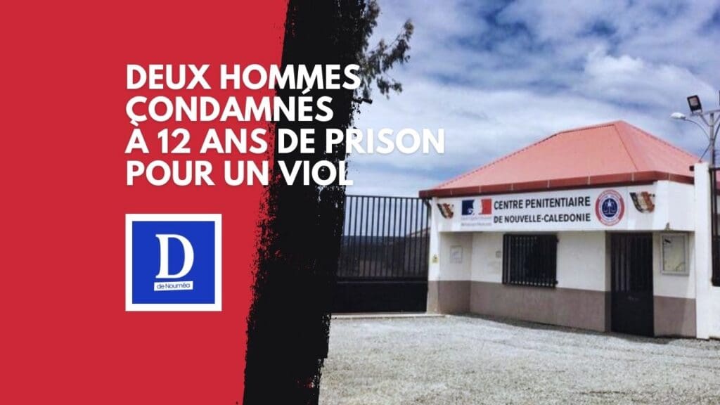 Deux hommes condamnés à 12 ans de prison pour un viol