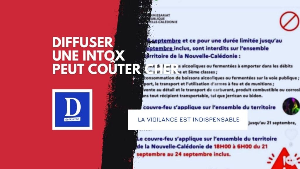 Fake news en Nouvelle-Calédonie : l’État sonne l’alerte
