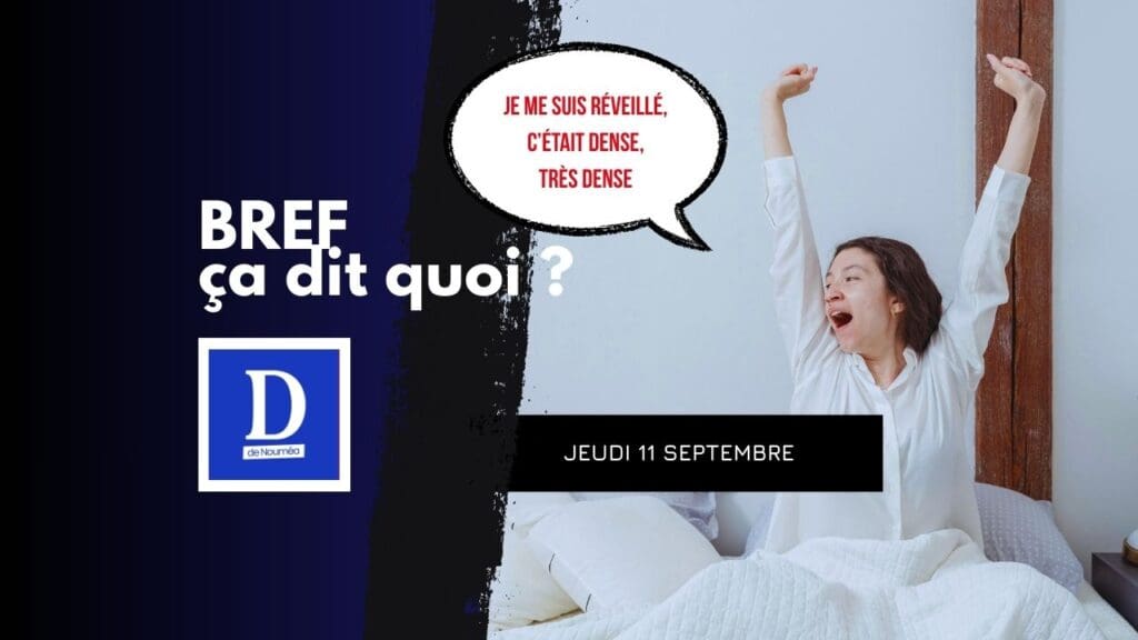 Je me suis réveillé, c’était dense, très dense