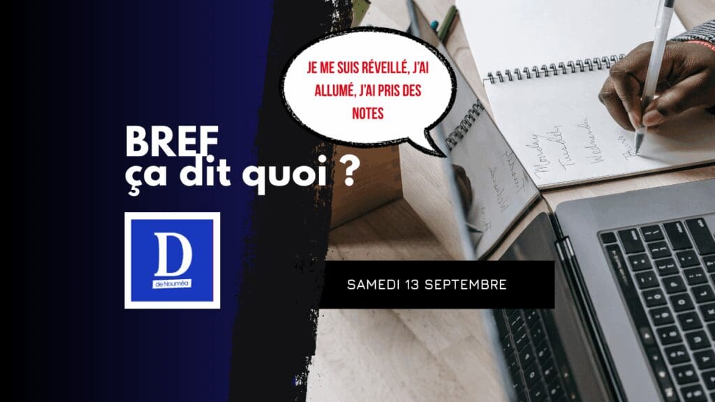 Je me suis réveillé, j’ai allumé, j’ai pris des notes