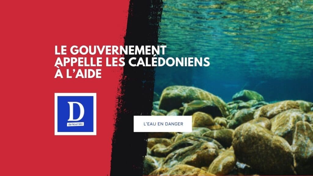 Eau : la Nouvelle-Calédonie lance sa grande consultation publique