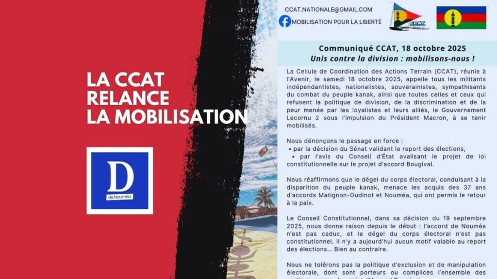 La CCAT relance la mobilisation