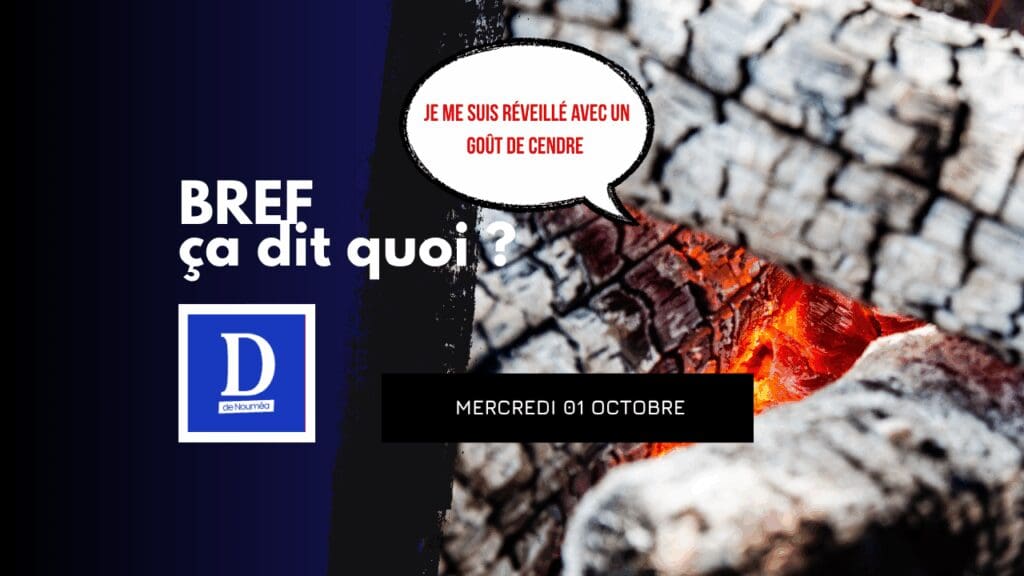 Je me suis réveillé avec un goût de cendre et de déjà-vu