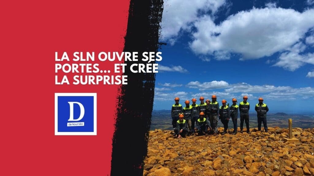 Immersion des étudiants DEUST Mines au cœur de la filière SLN