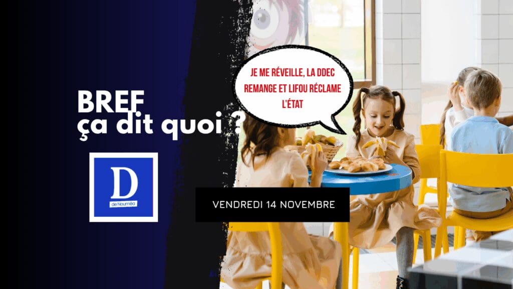 Je me réveille, la DDEC remange et Lifou réclame l’État