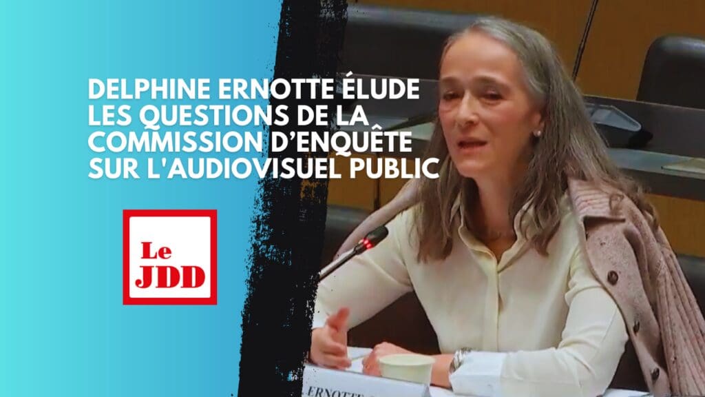 Delphine Ernotte élude les questions de la commission d’enquête sur l&rsquo;audiovisuel public