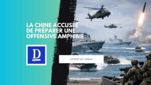 Taïwan accuse Pékin de préparer une opération militaire amphibie