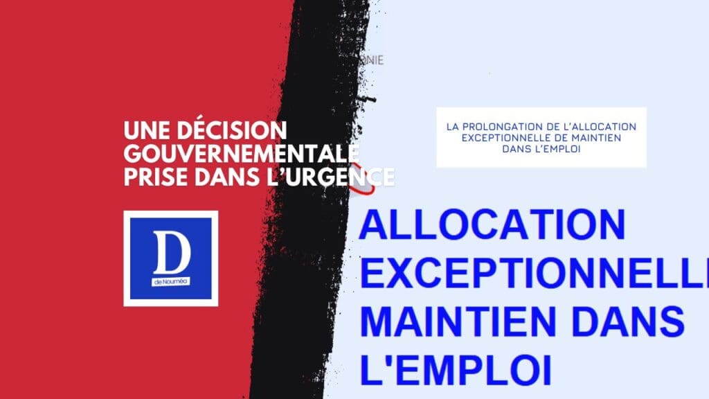 Emploi en Calédonie : l’aide exceptionnelle prolongée en urgence