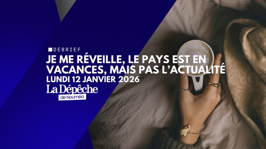 Je me réveille, le pays est en vacances, mais pas l’actualité