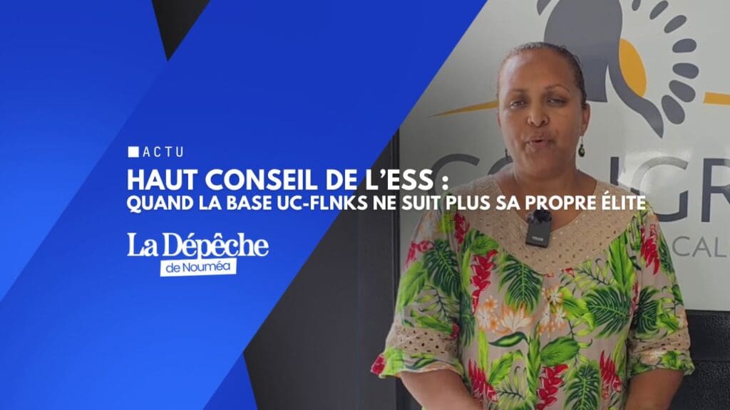 Haut conseil de l’ESS : quand la base UC-FLNKS ne suit plus sa propre élite