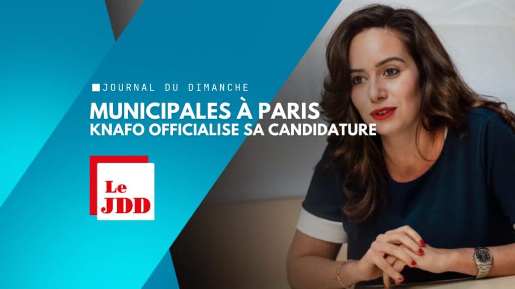 Municipales à Paris : Sarah Knafo officialise sa candidature