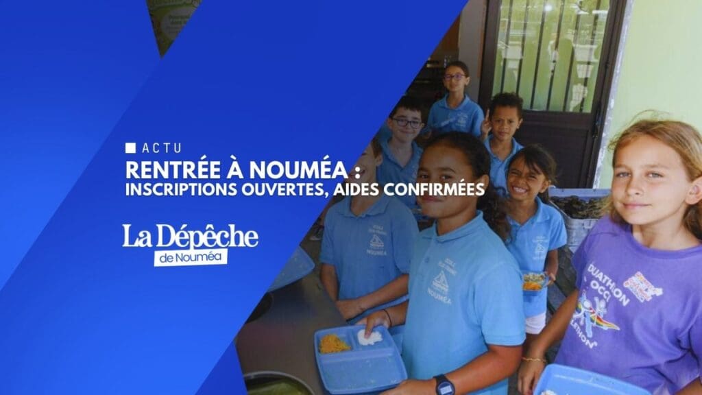 Pouvoir d’achat : la cantine de Nouméa allégée grâce à l’État