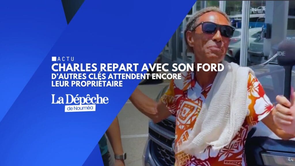Charles repart avec son FORD !